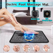 Electric EMS Foot Massager Mat Tens Massageador Pes Electroestimulador Muscular Health Care Relaxation Terapia Fisica Massage