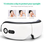 Smart Airbag Vibration Eye Massager Eye Care Instrument Hot Compress Support Bluetooth Eye Fatigue Massage Glasses
